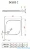 Radaway Brodzik kwadratowy Delos C 80x80 SDC0808-01